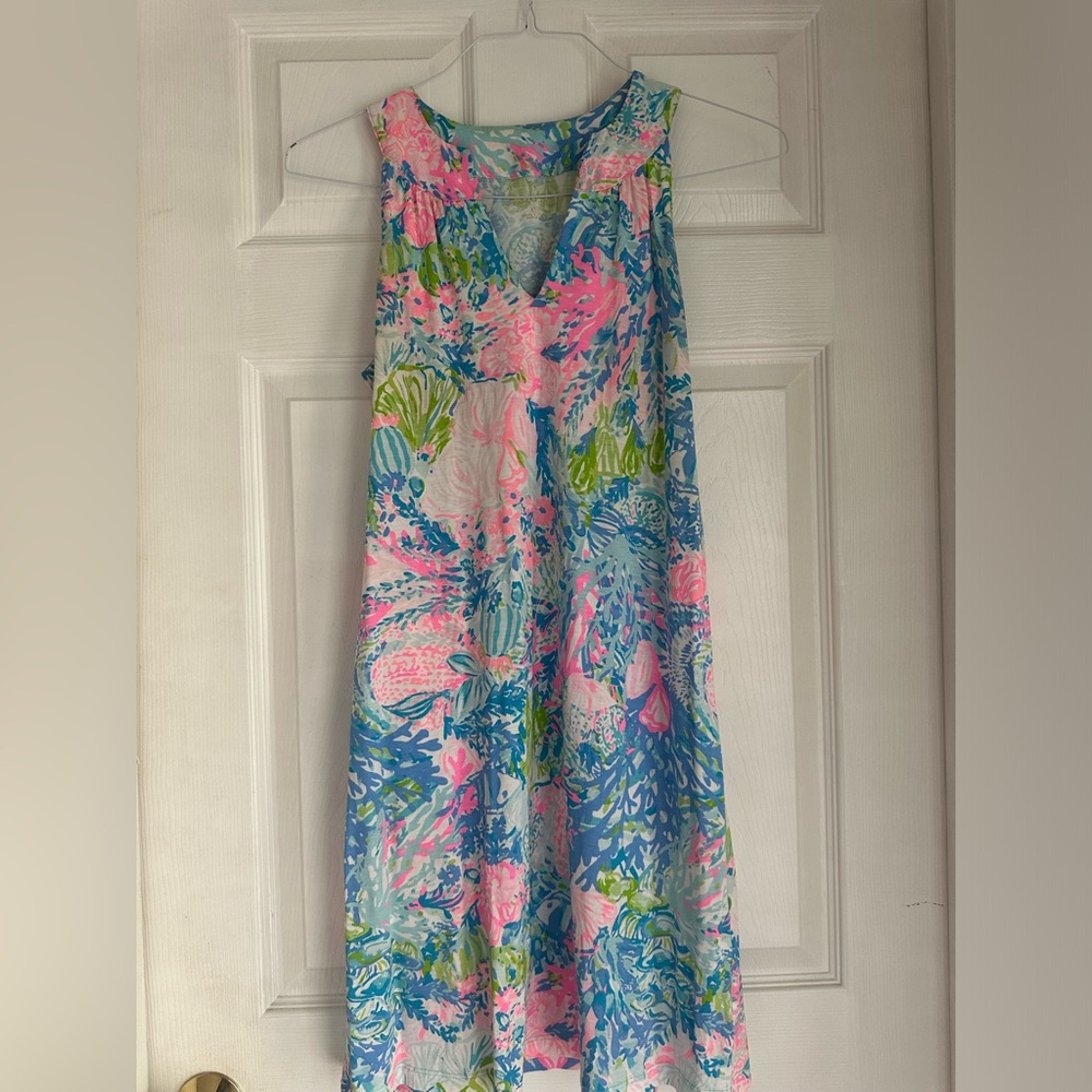 Lilly Pulitzer Fish My Wish Dress Size XS